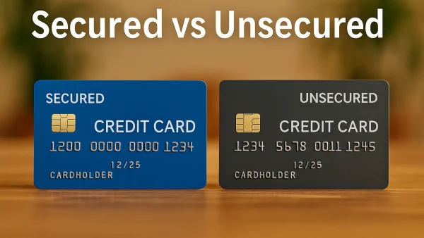 Secured vs Unsecured Credit Cards: What’s the Difference?