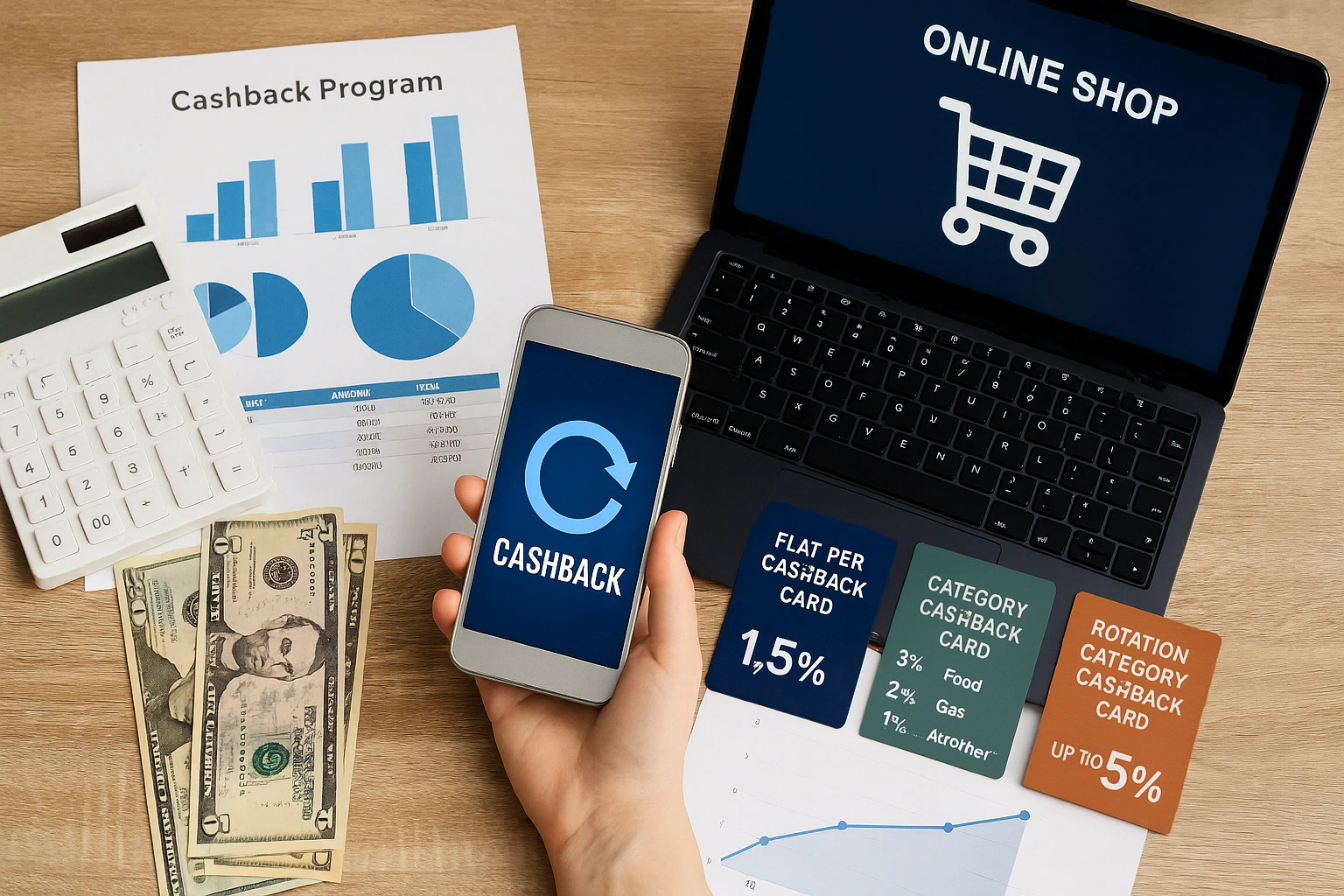 Understand the types of cashback structures