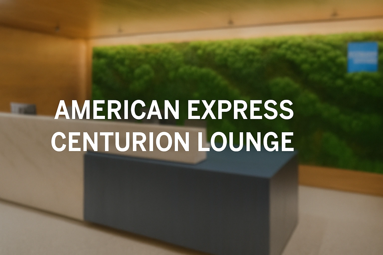 American Express Centurion Lounge