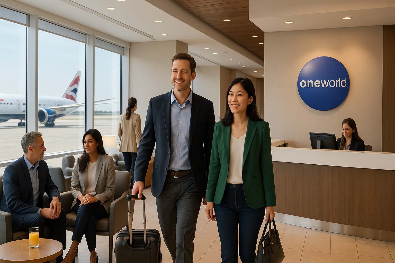 Oneworld Sapphire or Emerald Status