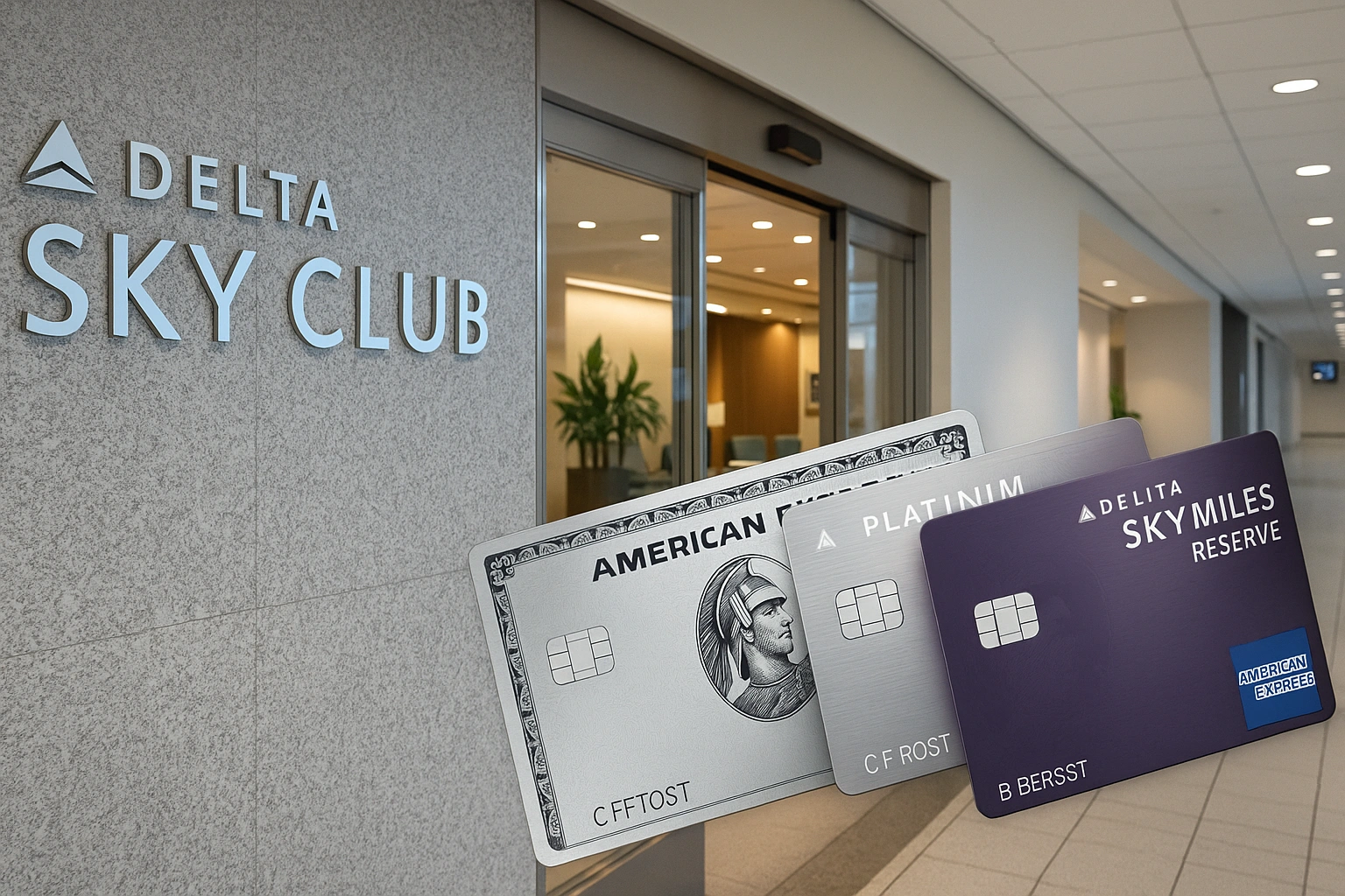 How to Get Delta Sky Club Credit Card Access
